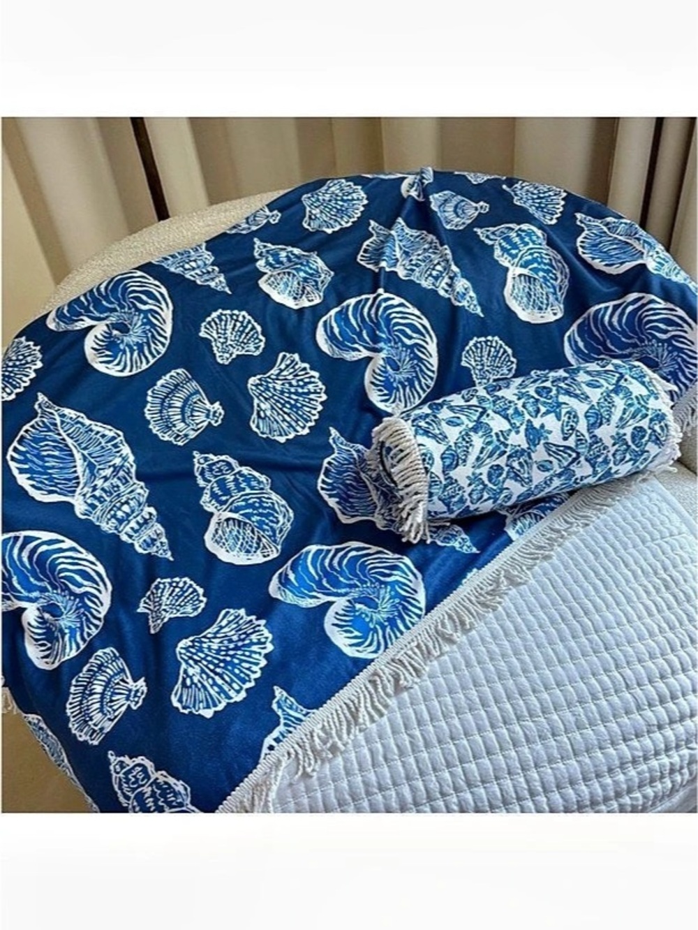 Lilly Pulitzer beach towel and pillow